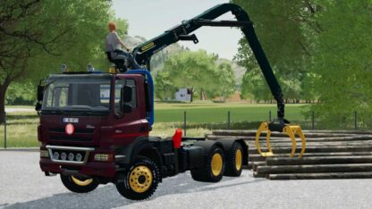 Tatra Phoenix Truck with Palfinger Crane v 1.0