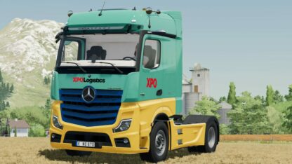 2020 Mercedes Benz Actros XPO Logistics v 1.0