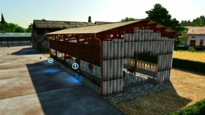 Barn for Cows in Straw Air v 1.0