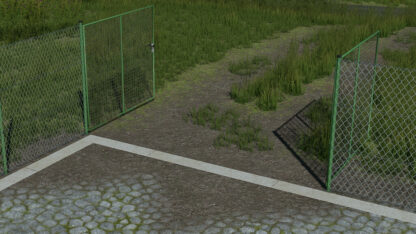 Chain Link Fence with Gate v 1.0