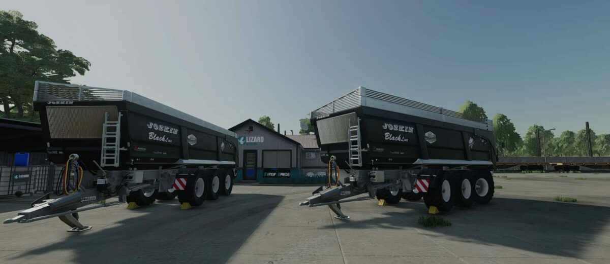 Joskin Trans Space 8000 Black Line v 2.0.0.2 ⋆ FS22 mods