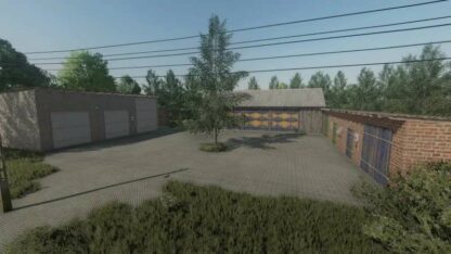 Poland Farm Building with Cows v 1.0