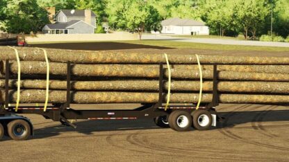 Autoload Pitts Logging Trailers Pack v 1.0