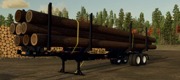 Autoload Pitts Logging Trailers Pack V 10 ⋆ Fs22 Mods