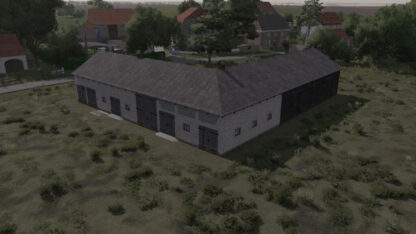 L Shaped Cowshed with Barn v 1.0