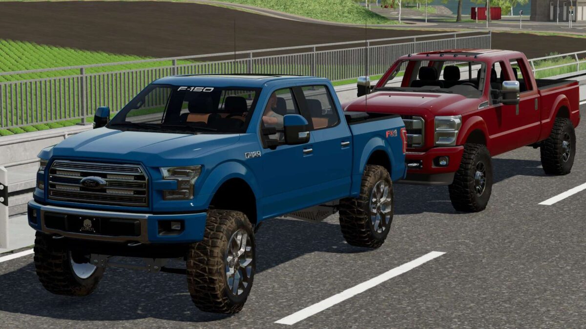 2016 Ford F-150 & F-350 v 1.0 ⋆ FS22 mods