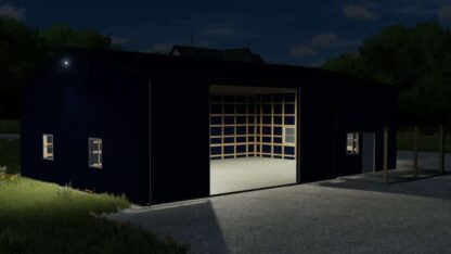 40×60 meters Shed with Porch v 1.0