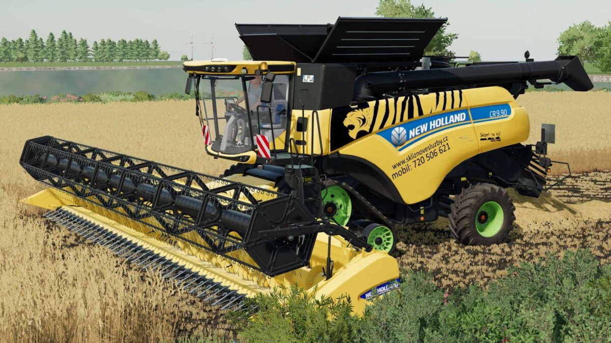 New Holland CR 6.90/10.90 v 1.0 ⋆ FS25 mods