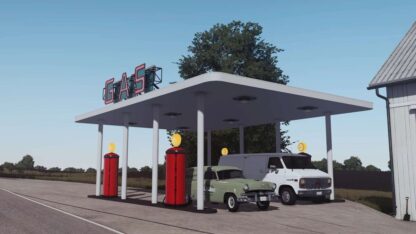 Vintage Gas Station v 1.0