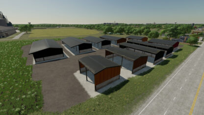 Wood Shelters Pack v 1.0
