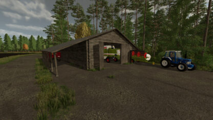 Old Log Sheds Pack v 1.0