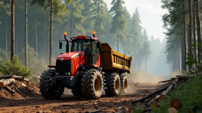 Exploring the Depths of Forestry with Farming Simulator 25 Mods