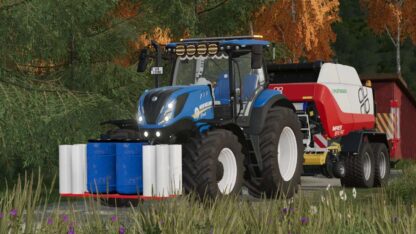 Bale Wrap/Silage Barrel Holder v 1.0