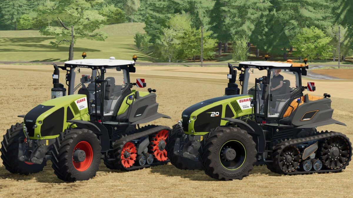 Claas Axion 930/960 Terra Trac & 960 Terra Trac 20 Years v 1.0 ⋆ FS25 mods