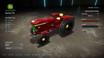 John Deere 710 Rust Edition v 1.2