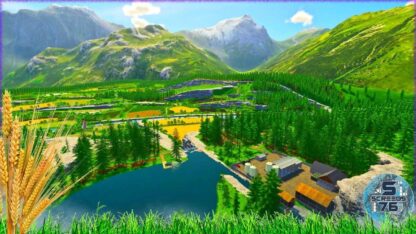 Les Caux des Montagnes Map v 1.0