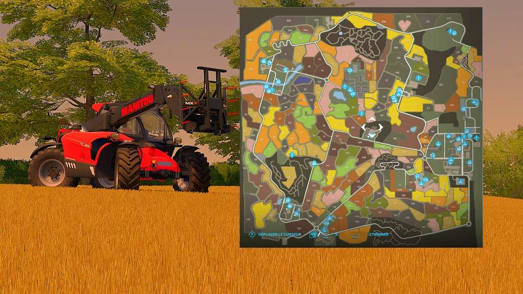 Agricultural Land Map v 1.0.0.2 ⋆ FS25 mods