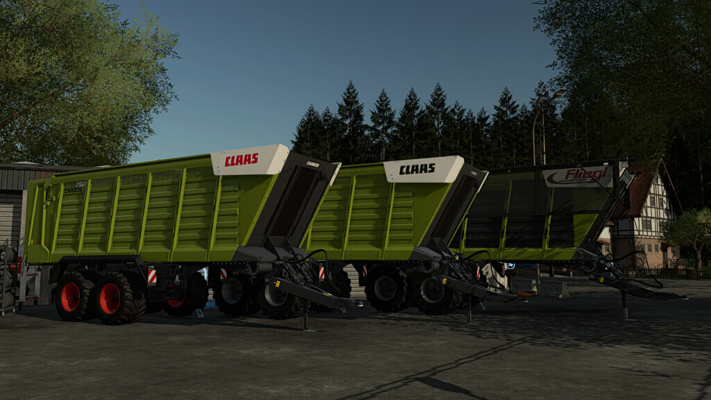 Fliegl/Claas 750/760 Trailers v 1.1