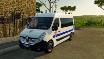 Renault Master III CRS Police v 1.0