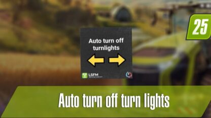 Auto turn off turn Lights v 1.0