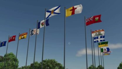 Canadian Provinces & Territories Flags Pack v 1.0