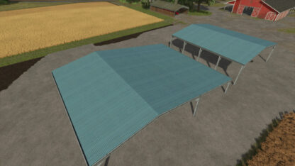 Easy Hall Sheds Pack v 1.0