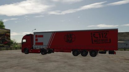 Krone Profiliner Fire Department Trailer v 1.0