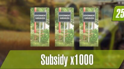 Subsidy X 1000 v 1.0