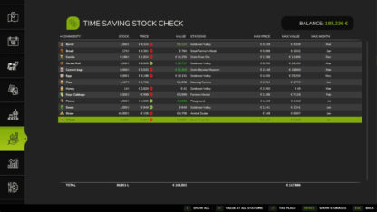 Time Saving Stock Check v 1.0.0.1