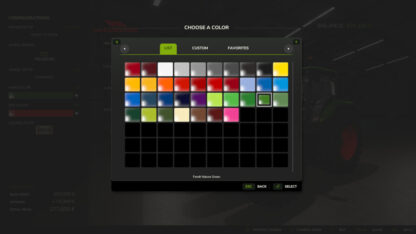 Unlimited Color Configurations v 1.0