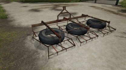 Bomet Cultivator with Tires v 1.0