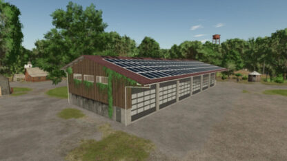 Composite Hall with Solar Modules v 1.0