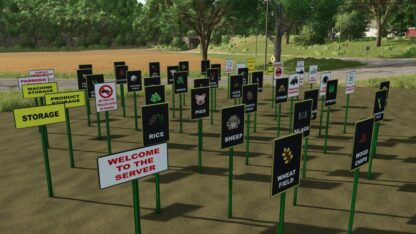 Farming Signs Pack v 1.0