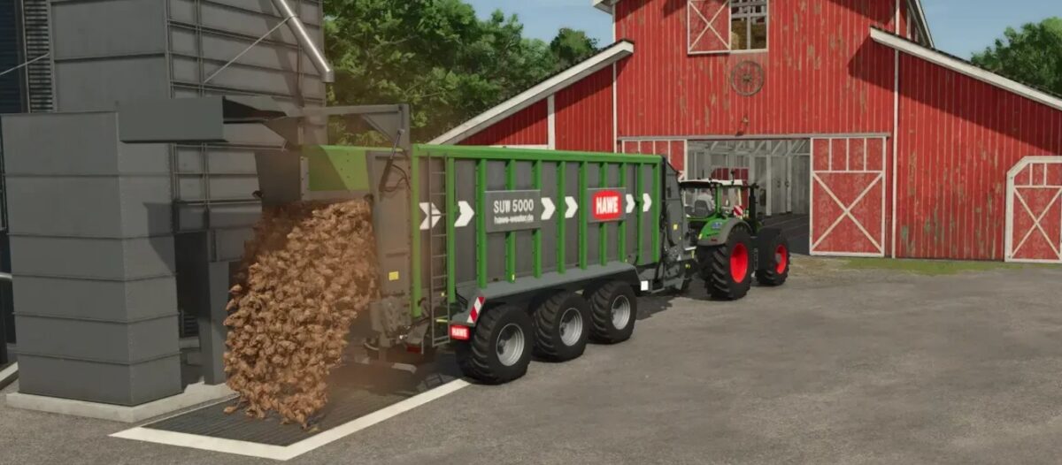 Hawe Suw 5000 Sugarbeet Trailer v 1.0