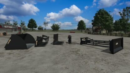 JCB Telehandler Attachments Pack v 1.0
