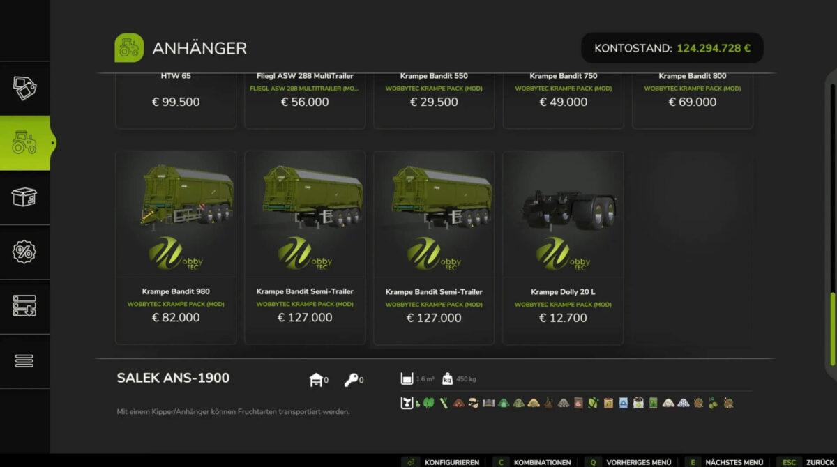 Krampe Trailers Pack v 1.0