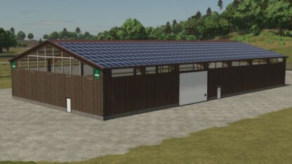 Large Wood Garage with Vehicle Workshop v 1.0.0.1