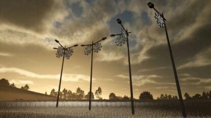 Modern Christmas Floor Lamps Pack v 1.0