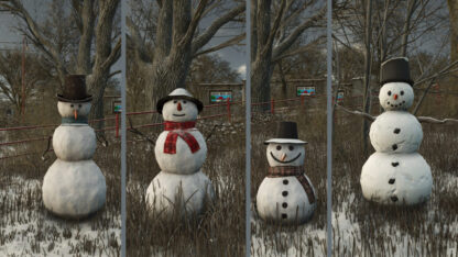 Placeable Snowmen v 1.0