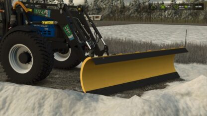 Snow Plow for Frontloader v 1.0