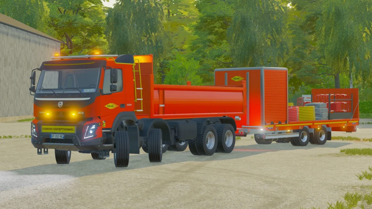 Volvo Fmx 8x4 Ampiroll V 1.0 ⋆ Fs25 Mods