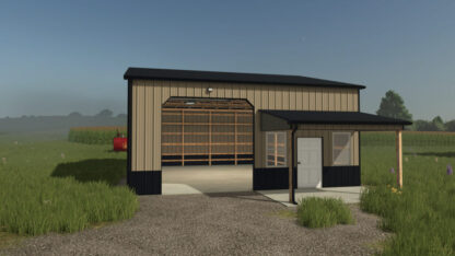 32 x 40 meters Shed with Porch v 1.0