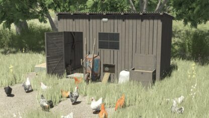 5 x 3 meters Small Chicken Coop v 1.0