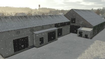 Cow Barn with Garages v 1.0