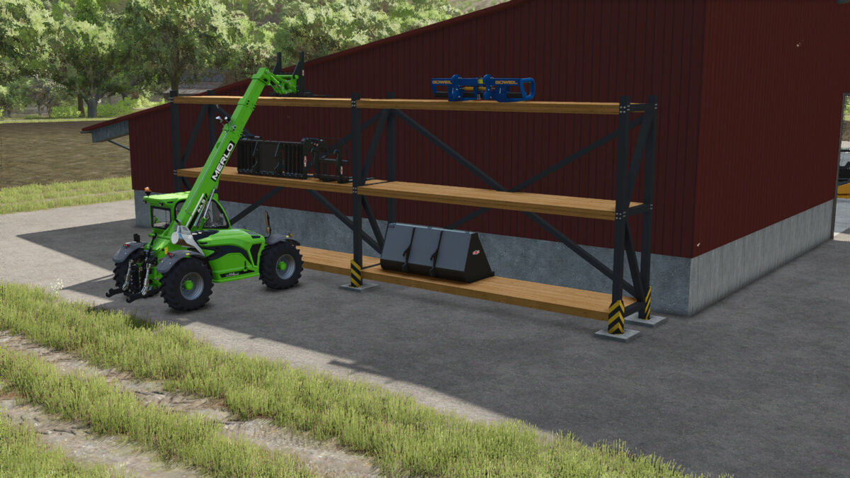Heavy Duty Shelfs Pack v 1.0