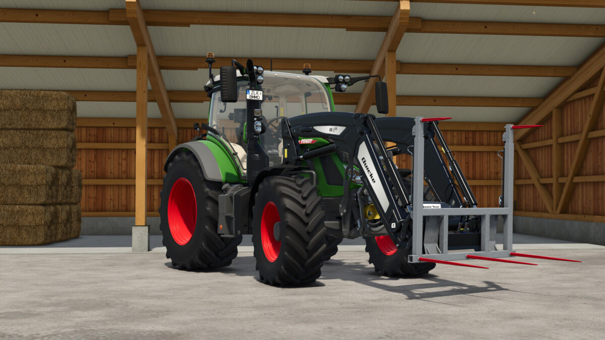 Hydraulic Bale Fork v 1.0
