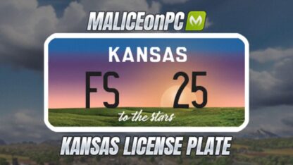 Kansas License Plate v 1.0