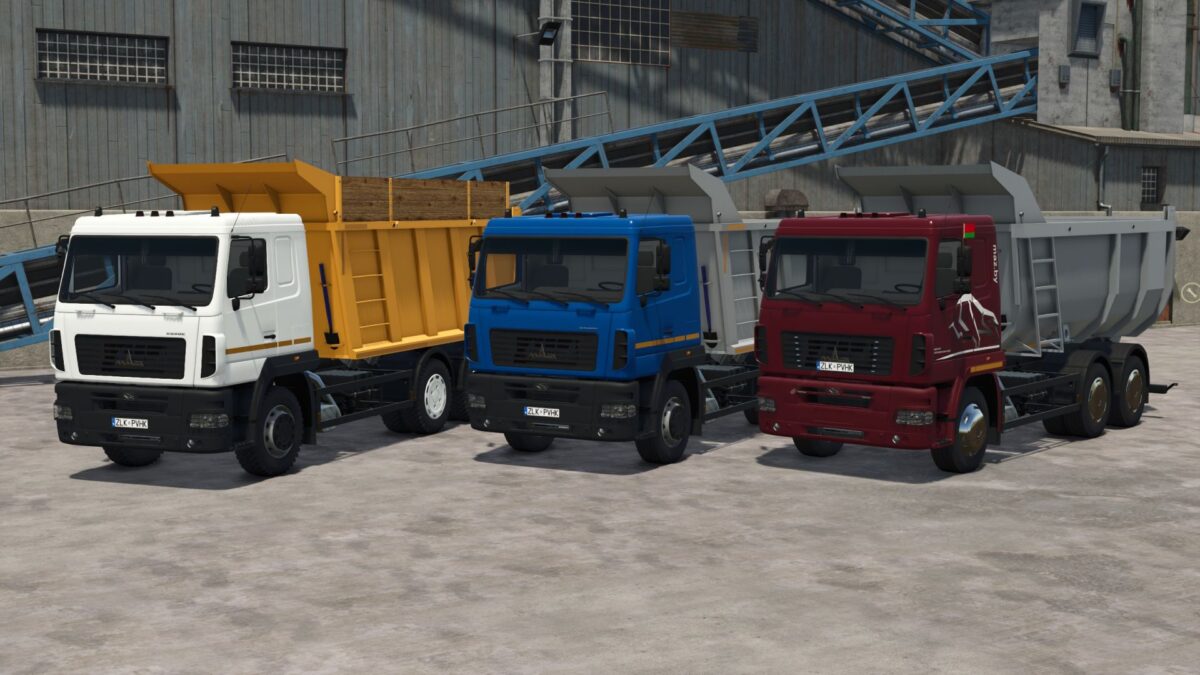 MAZ 6501 Dump Truck v 1.3