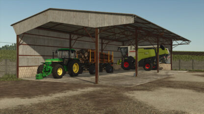 23 x 11 meters Metal Shed v 1.0