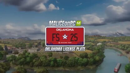 Oklahoma License Plate v 1.0